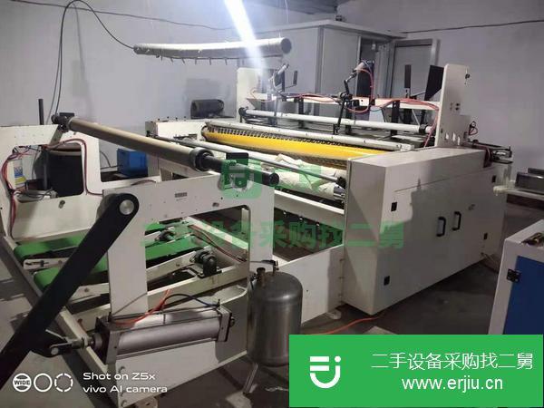 山東出售二手19年1880衛生紙復卷機