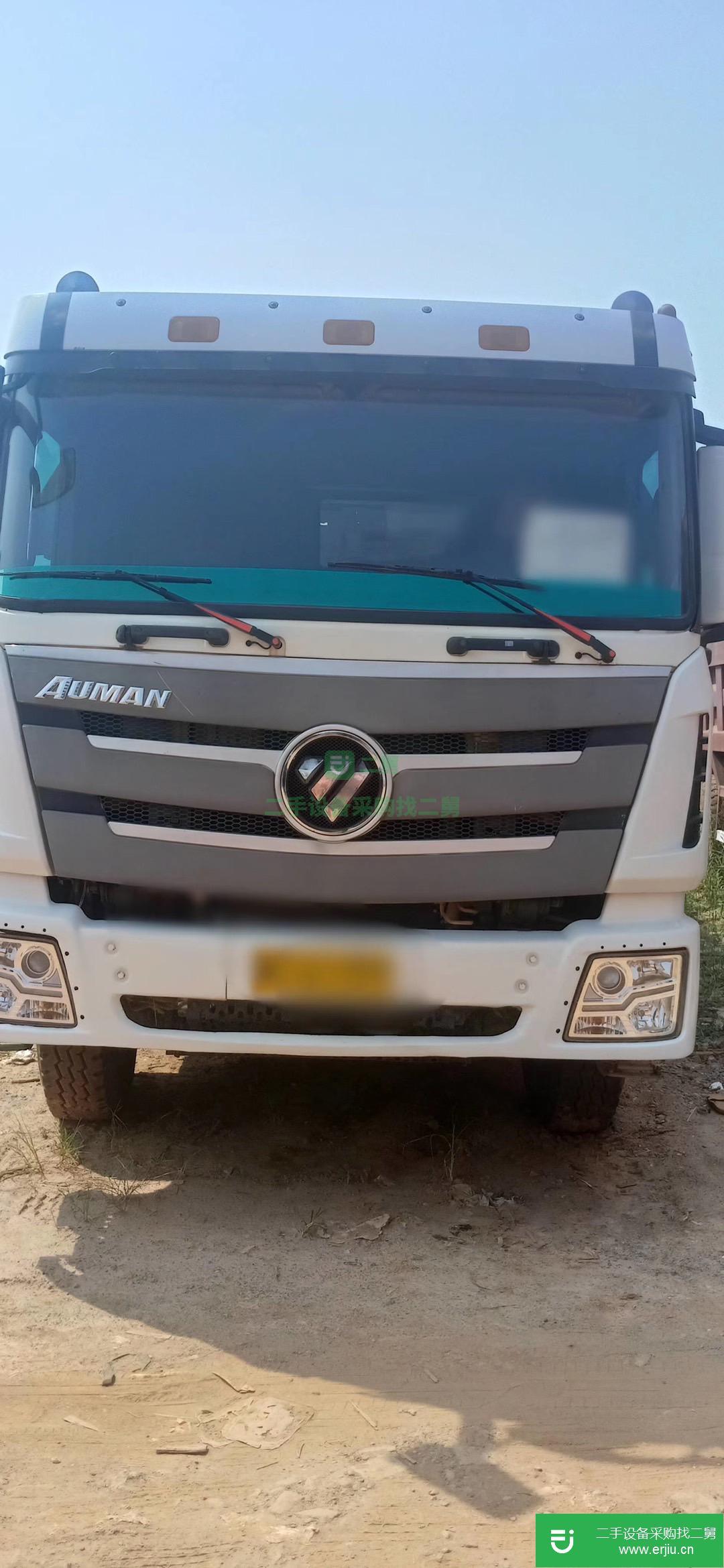 江西出售二手福田歐曼375馬力自卸車