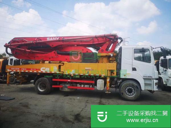 山東出售二手18年國五三一37米泵車