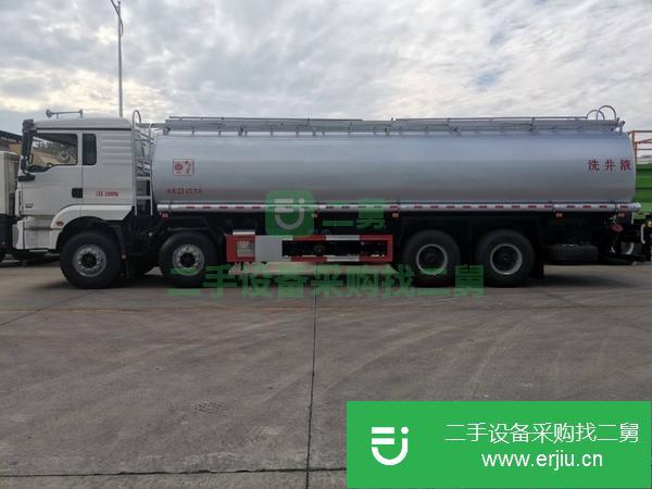 青海出售二手德龍洗井液運(yùn)輸車