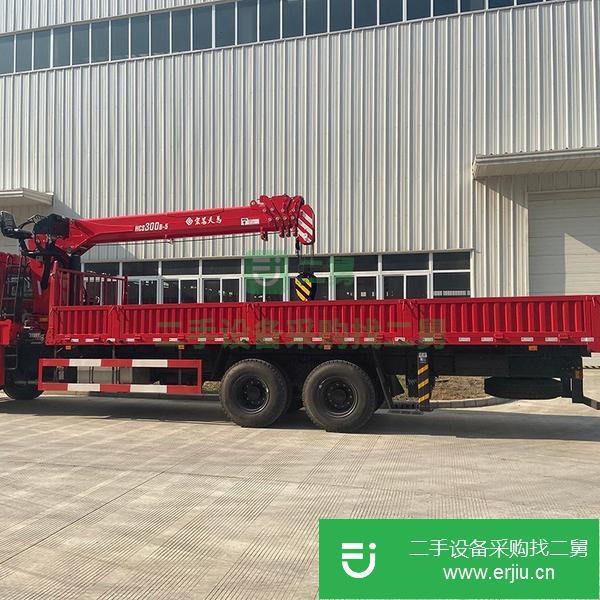 山東出售二手九成新12噸隨車吊