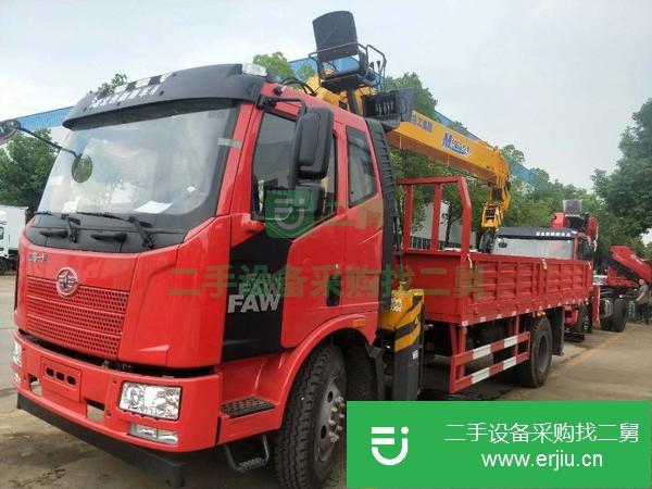 云南出售二手徐工8噸4節直臂隨車吊