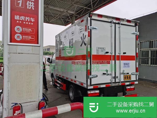 河北出售二手東風途逸藍牌廂式運輸車