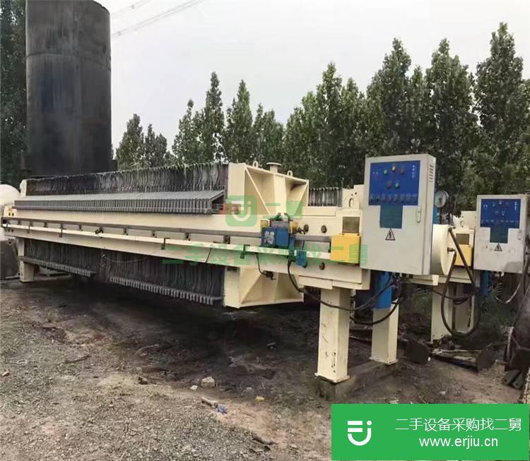 山東出售二手污泥處理壓濾機