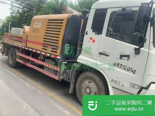 河北出售二手三一10020車載泵.國五排放，車況免檢