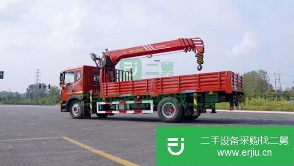 北京出售二手東風D9康明斯200馬力單橋隨車吊