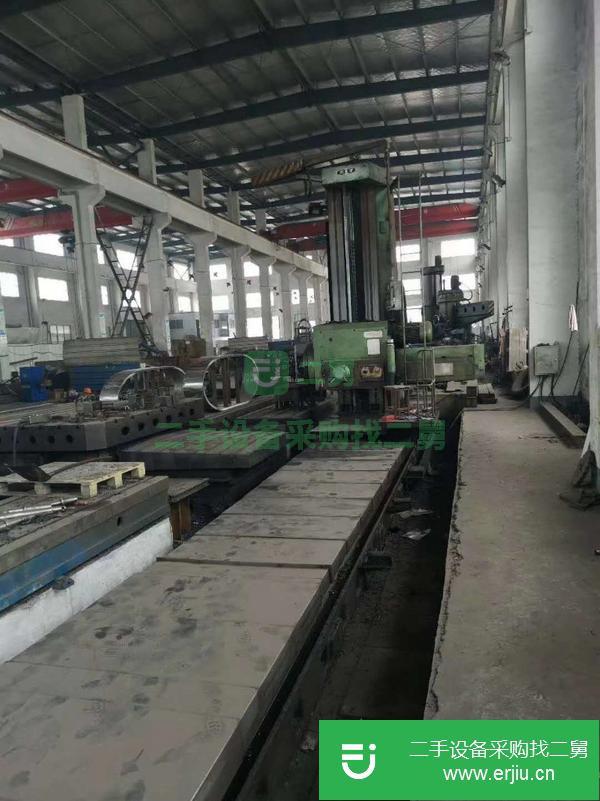 福建出售二手中捷TPX6213x90落地銑鏜床主軸帶拉丁