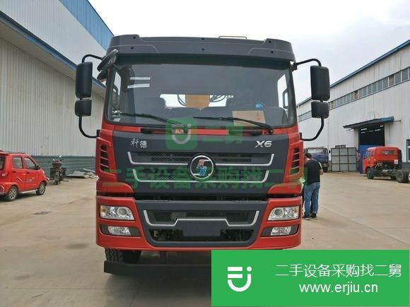 山西出售二手陜汽軒德10噸吊車，陜齒9檔，300MM大梁，電動門窗，空調(diào)前橋7噸