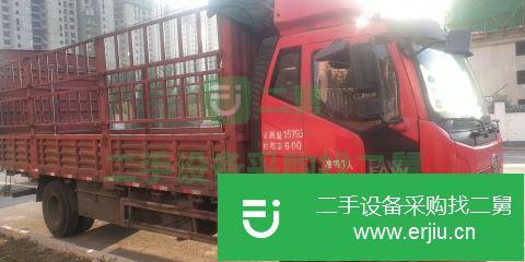 河北出售二手一汽解放J6高欄載貨車