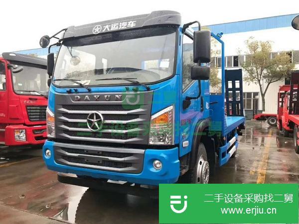 山西出售二手國五解放J6單橋平板運(yùn)輸車