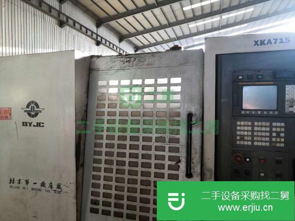 江蘇出售二手北京XKA715C數控銑床發那科MD系統