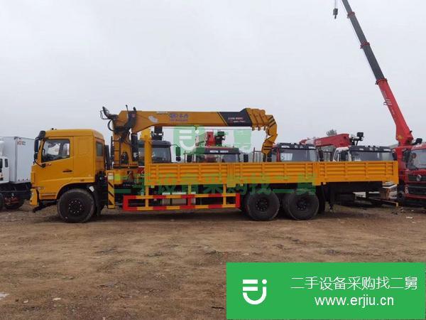 浙江出售二手東風后八輪配長興12噸四節(jié)直臂隨車吊