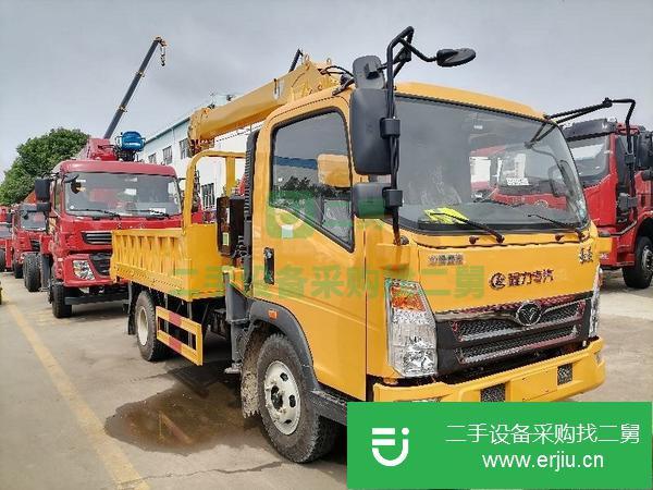 浙江出售二手5噸隨車吊可分期付款