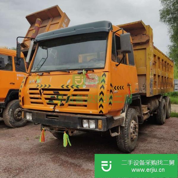 山西出售二手陜汽奧龍翻斗自卸車
