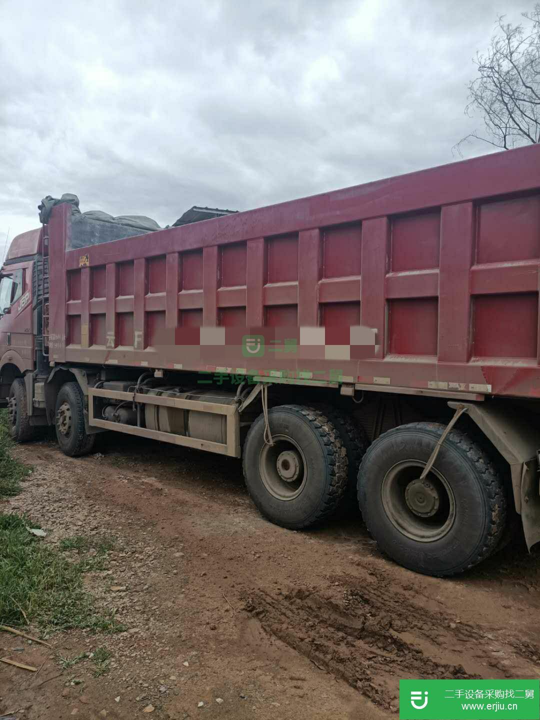 云南出售二手一汽解放500馬力自卸車