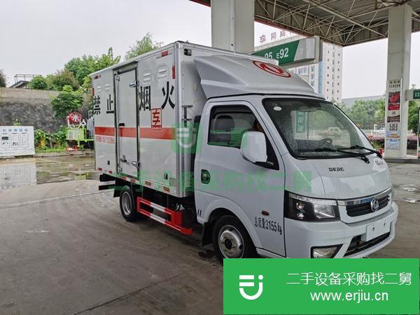 江西出售二手東風途逸藍牌廂式運輸車