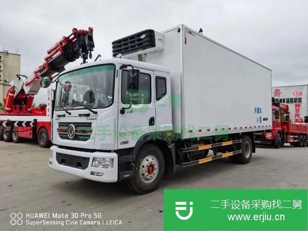 江蘇出售二手福田歐馬可國六冷藏車