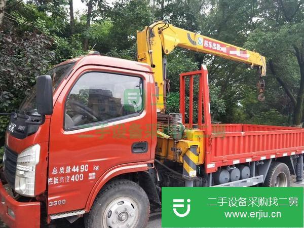 湖北出售二手藍牌隨車吊