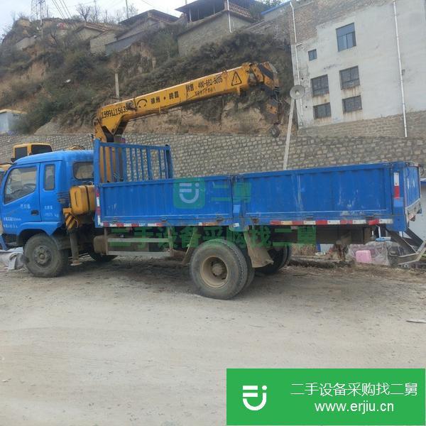 陜西出售二手3.2噸隨車吊