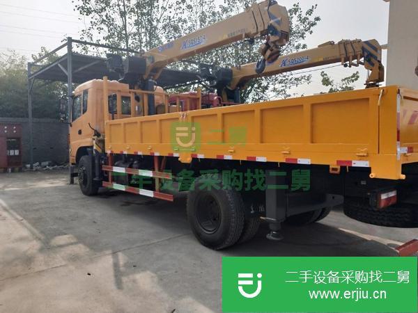 湖北出售二手東風單橋徐工八噸隨車吊