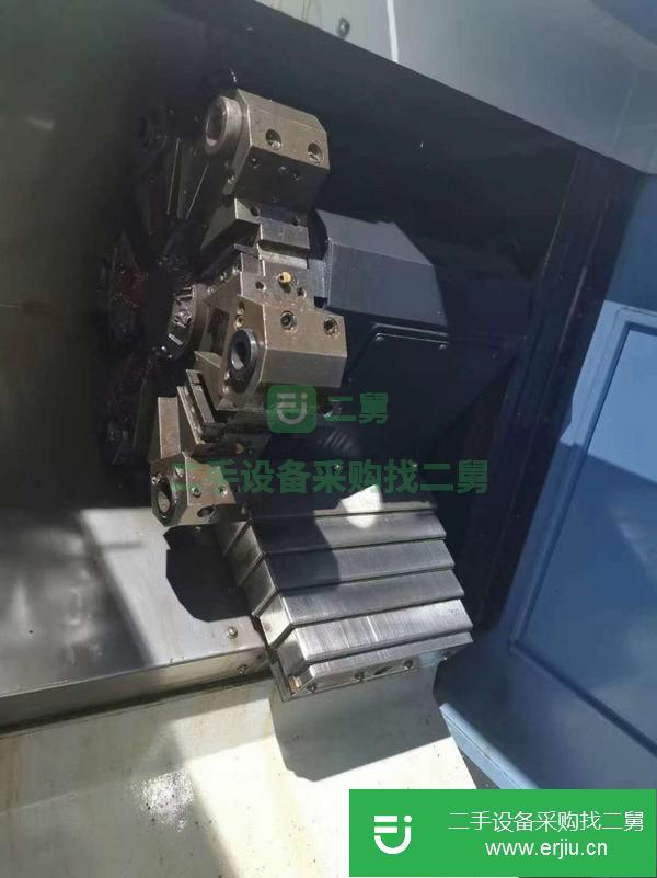 廣西出售二手斗山數控斜軌車床 帶排削器