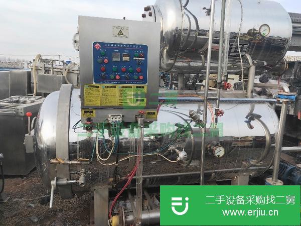 山東出售二手4.6立方殺菌鍋