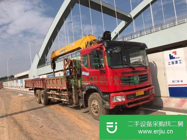 江西出售二手東風12噸隨車吊
