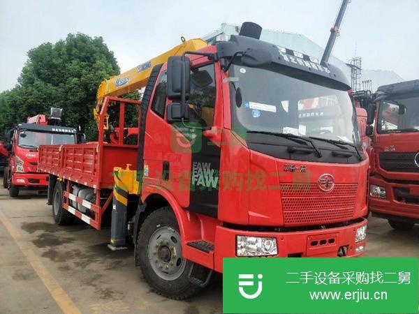 云南出售二手徐工8噸4節直臂隨車吊