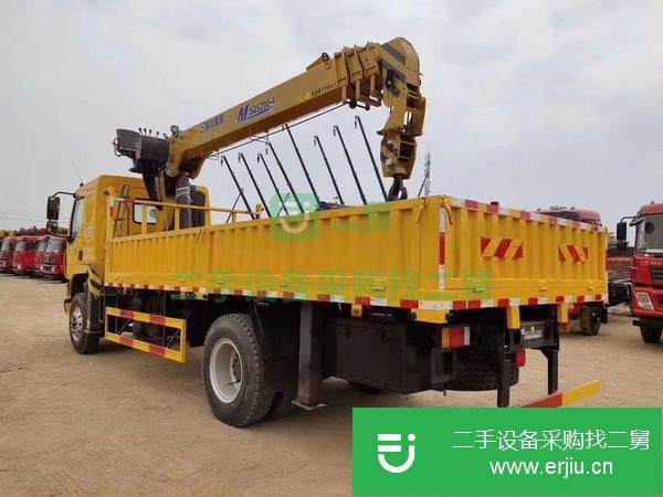 湖北出售二手柳汽M3單橋8噸隨車吊