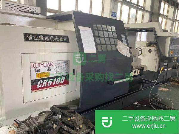 陜西出售二手瑞遠CK6180數控臥式車床