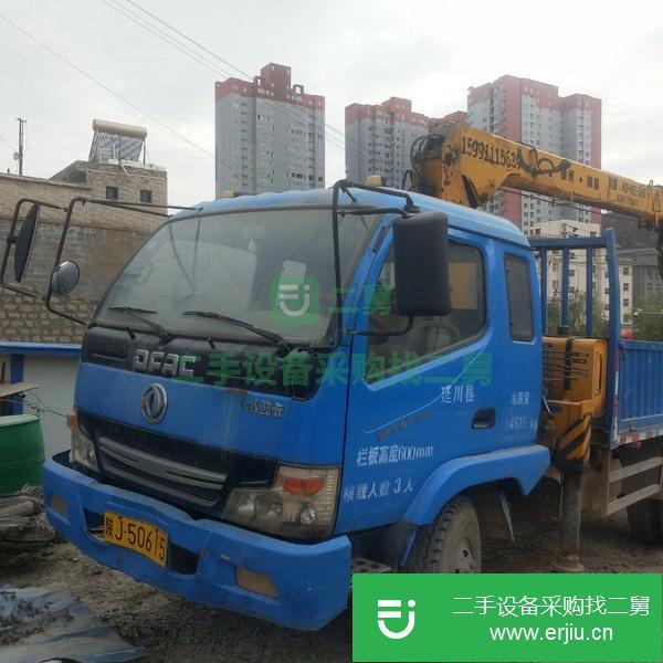 陜西出售二手3.2噸隨車吊