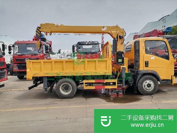浙江出售二手5噸隨車吊可分期付款