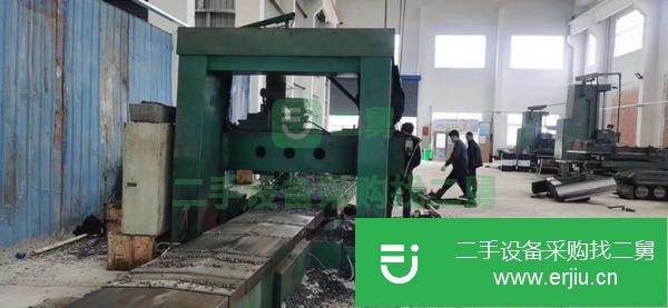 河北出售二手中天1.6x3.5米重型龍門(mén)銑床
