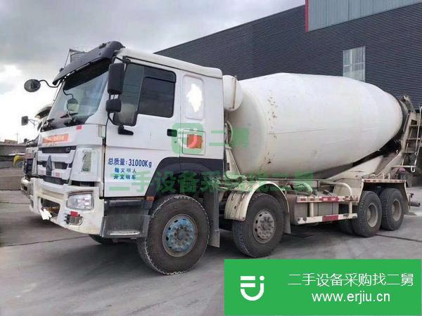 山東出售二手工程攪拌車國五