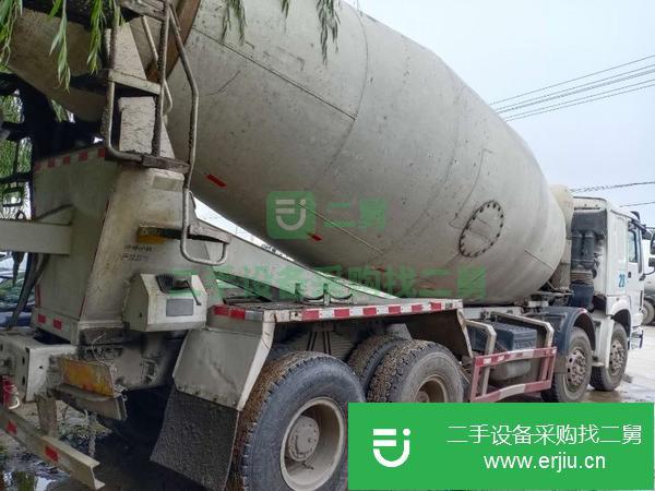 山東出售二手13年豪沃攪拌車前四后八國三大20方375馬力