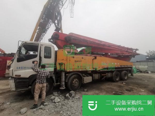 北京出售二手五十鈴叉腿52米泵車(chē)
