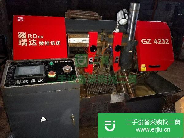 陜西出售二手瑞達(dá)4232數(shù)控鋸床