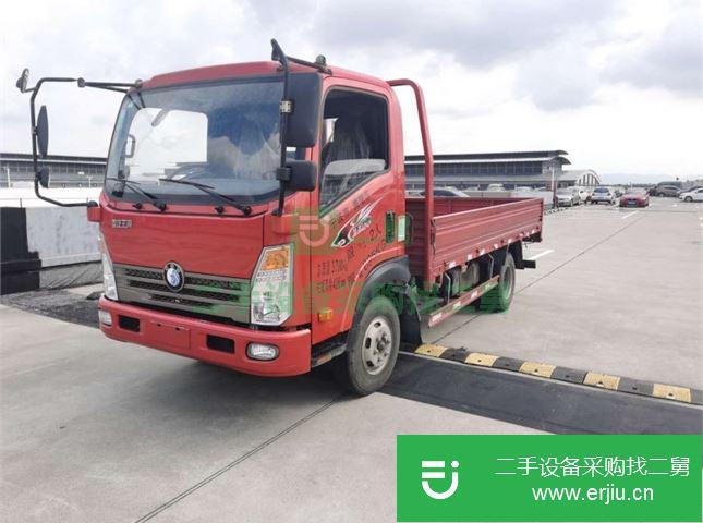 浙江出售二手重汽王牌平板車
