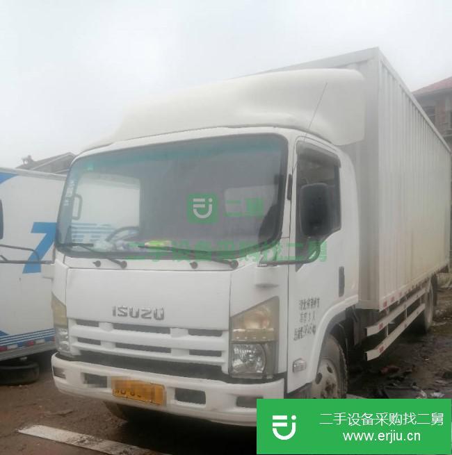 湖北出售二手慶鈴五十鈴廂式貨車