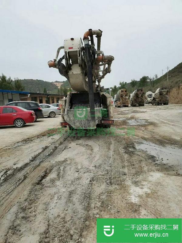 河北出售二手中聯49米泵車