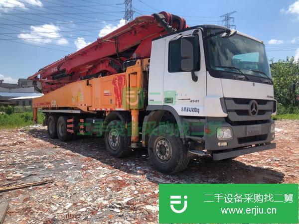 湖南出售二手奔馳56米國四泵車車況一流