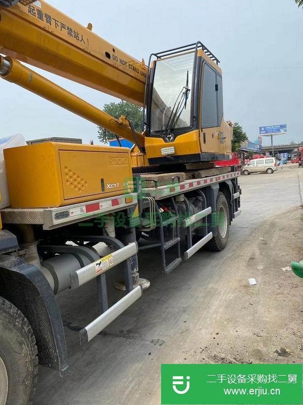 江蘇出售二手12噸徐工吊車，車況完美