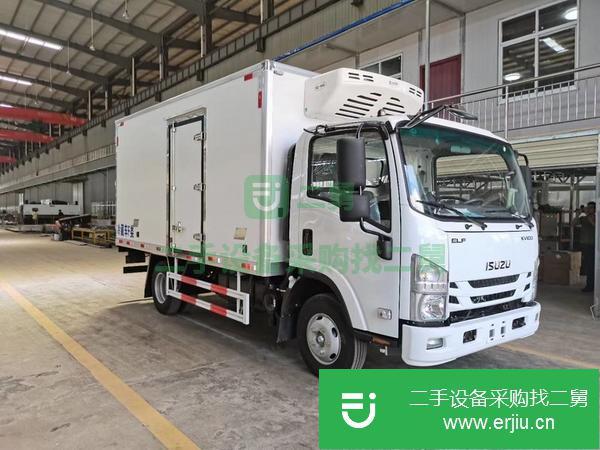 湖北出售二手五十鈴國六120馬力冷藏車