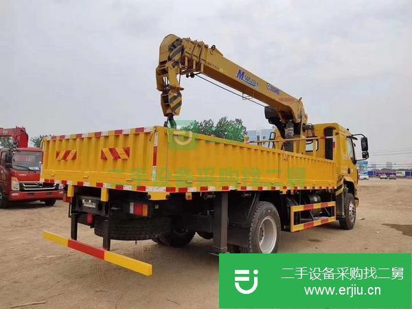 湖北出售二手柳汽M3單橋8噸隨車吊