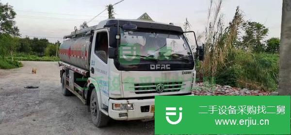 湖北出售二手8噸油罐車，剛年審，可提檔