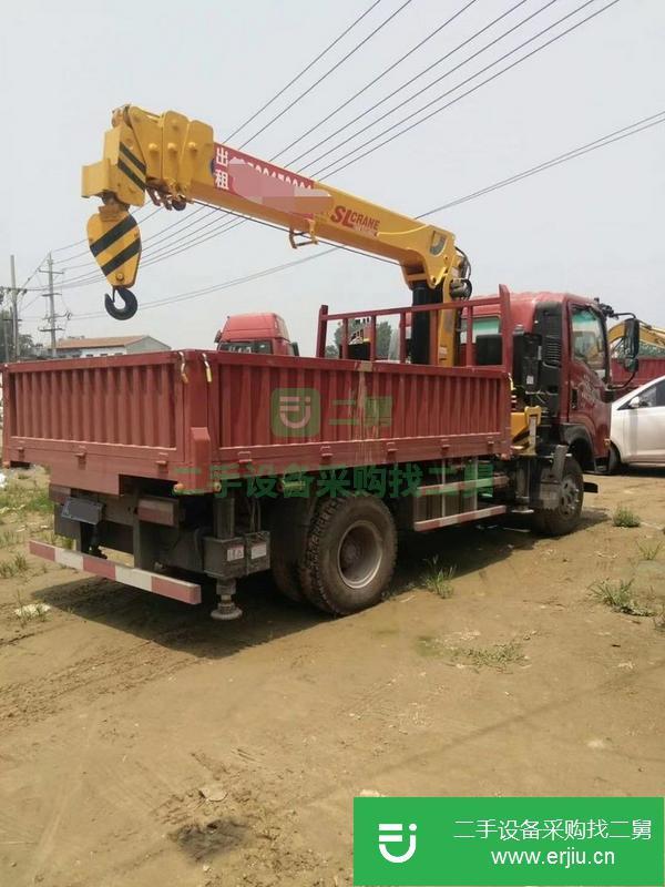河南出售二手五噸隨車吊國(guó)五