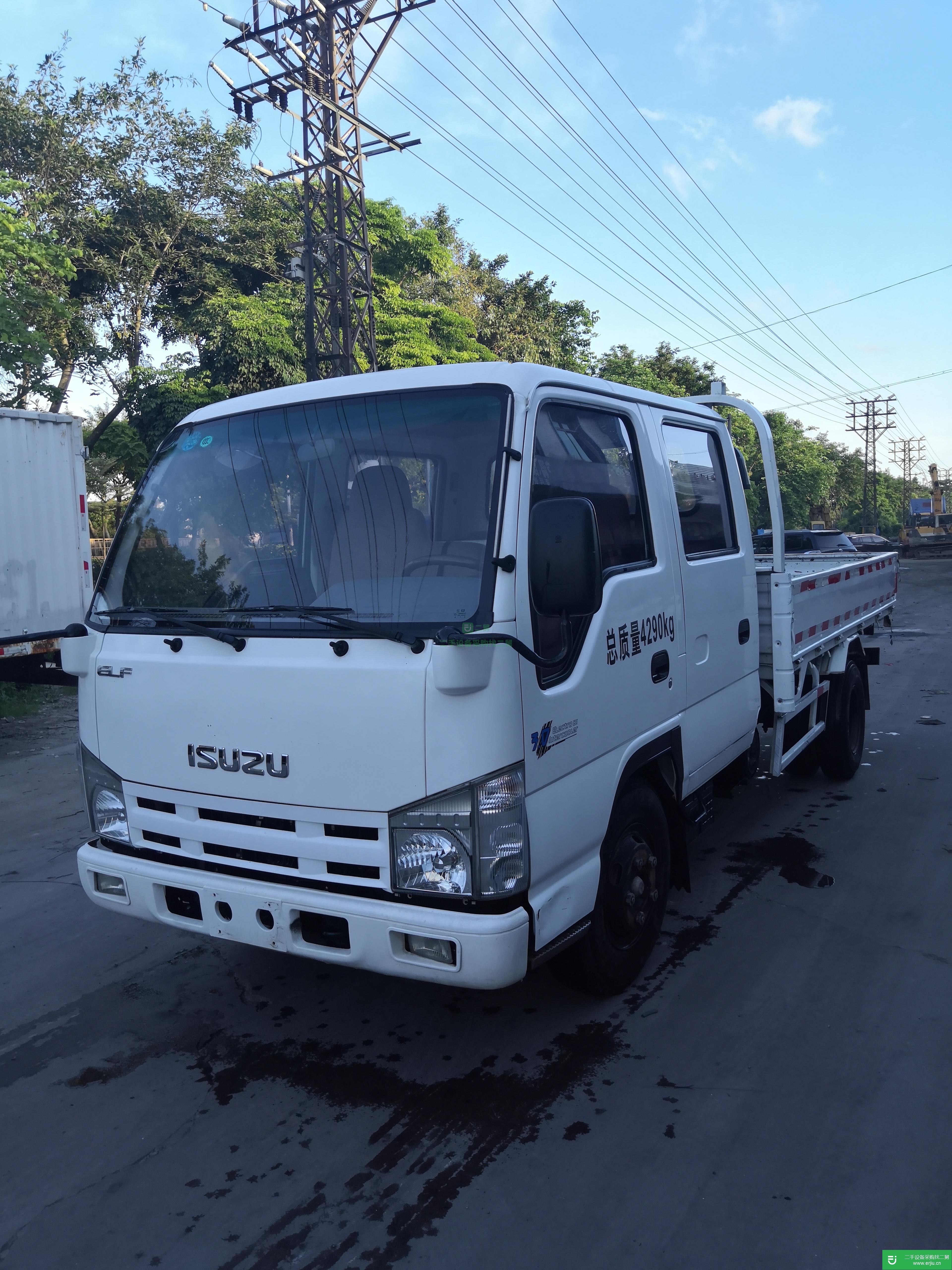 廣東出售二手五十鈴120馬力貨車(chē)