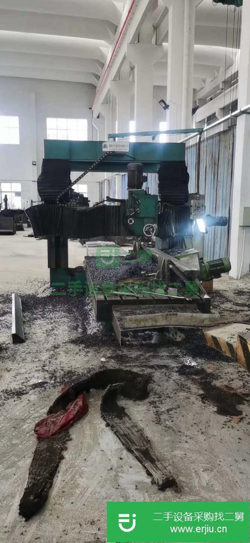 河北出售二手中天1.6x3.5米重型龍門(mén)銑床