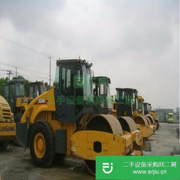 湖北出售二手壓路機徐工22噸原版油漆,工作時間不長