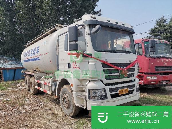 河南出售二手德龍干混砂漿運輸車